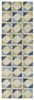 Kaleen Rosaic Hand Tufted Roa05-17 Blue Area Rugs