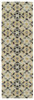 Kaleen Rosaic Hand Tufted Roa06-38 Charcoal Area Rugs