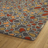 Kaleen Rosaic Hand Tufted Roa10-38 Charcoal Area Rugs