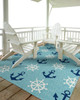 Kaleen Sea Isle Handmade Sea06-17 Blue Area Rugs