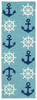 Kaleen Sea Isle Handmade Sea06-17 Blue Area Rugs