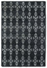 Kaleen Solitaire Hand Woven Sol02-38 Charcoal Area Rugs