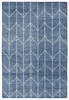Kaleen Solitaire Hand Woven Sol05-10 Denim Area Rugs