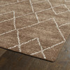 Kaleen Solitaire Hand Woven Sol07-49 Brown Area Rugs