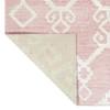 Kaleen Solitaire Hand-woven Sol12-92 Pink Area Rugs