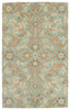 Kaleen Weathered Hand-tufted Wtr04-78 Turquoise Area Rugs