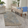 Nourison Symphony SYM14 Ivory/blue Area Rugs