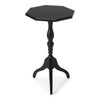 Butler Archambault Black Licorice Octagonal Pedestal Table