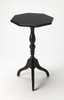 Butler Archambault Black Licorice Octagonal Pedestal Table