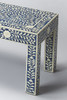 Butler Vivienne Blue Bone Inlay Bench