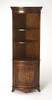 Butler Dowling Olive Ash Burl Corner Cabinet