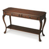 Butler Channing Olive Ash Burl Console Table - 2623101