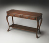 Butler Channing Olive Ash Burl Console Table - 2623101