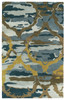 Kaleen Brushstrokes Hand-tufted Brs02-17 Blue Area Rugs