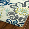 Kaleen Global Inspiration Hand Tufted Glb11-17 Blue Area Rugs