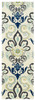 Kaleen Global Inspiration Hand Tufted Glb11-17 Blue Area Rugs