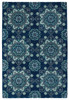 Kaleen Global Inspiration Hand Tufted Glb12-22 Navy Area Rugs