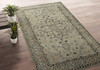 Kaleen Herrera Hand-knotted Hra03-102 Pewter Green Area Rugs