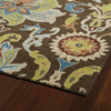 Kaleen Taj Hand Tufted Taj02-40 Chocolate Area Rugs