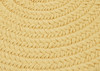 Colonial Mills Reversible Flat-braid (oval) Runner Rv34 Yellow Area Rugs
