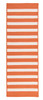 Colonial Mills Stripe It Tr19 Tangerine Area Rugs