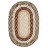 Colonial Mills Burmingham Bu85 Brick Brown Area Rugs