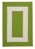 Colonial Mills Rope Walk Cb91 Bright Green Area Rugs