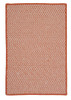 Colonial Mills Outdoor Houndstooth Tweed Ot19 Orange Area Rugs