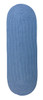 Colonial Mills Reversible Flat-braid (oval) Runner Rv55 Oasis Blue Area Rugs