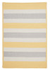 Colonial Mills Stripe It Tr39 Yellow Shimmer Area Rugs