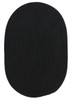 Colonial Mills Boca Raton Br42 Black Chair Pads