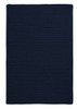 Colonial Mills Simply Home Solid H561 Navy Chair Pads