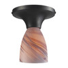 ELK Lighting Celina 1-Light Semi Flush Mount - 10152/1DR-CR