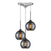 ELK Lighting Cassandra 3-Light Mini Pendant - 10240/3CHR