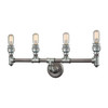 ELK Lighting Cast Iron Pipe 4-Light Vanity Light - 10685/4