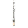 ELK Lighting Cast Iron Pipe 1-Light Mini Pendant - 10688/1