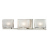 ELK Lighting Chiseled Glass 3-Light Vanity Light - 11632/3