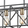 ELK Lighting Crossbar 4-Light Island Light - 15253/4