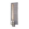 ELK Lighting Corrugated Steel 1-Light Sconce - 15921/1