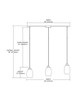 ELK Lighting Tidewaters 3-Light Mini Pendant - 31630/3L