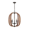 ELK Lighting Wood Arches 5-Light Chandelier - 32141/5