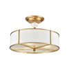 ELK Lighting Ceramique 3-Light Semi Flush Mount - 33052/3