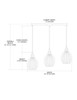 ELK Lighting Danica 3-Light Mini Pendant - 46007/3L