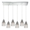 ELK Lighting Danica 6-Light Mini Pendant - 46019/6RC