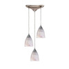 ELK Lighting Pierra 3-Light Mini Pendant - 527-3CR