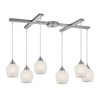 ELK Lighting Fusion 6-Light Pendant - 528-6WHT