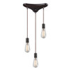 ELK Lighting Menlow Park 3-Light Mini Pendant - 60046-3