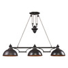 ELK Lighting Farmhouse 3-Light Island Light - 65151-3