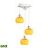 ELK Lighting Ciotola 3-Light Mini Pendant - LCA403-8-15