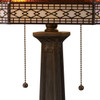 ELK Home Stone Filigree 2-Light Table Lamp - D1858